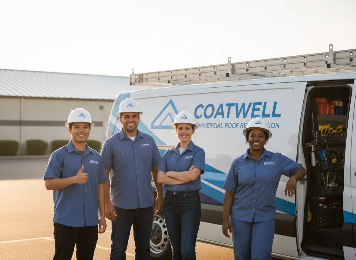 Commercial roof coating company in Dublin, VA